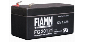 Baterie - Fiamm FG20121 (12V/1,2Ah - Faston 187 - 48mm), životnost 5let