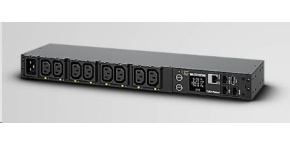 CyberPower Rack PDU, Switched & Metered, 1U, 16A, (8)C13, IEC-320 C20