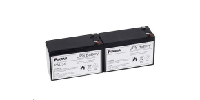 Baterie - FUKAWA FWU-33 sada baterií za RBC33 (12V/9Ah, 2ks)