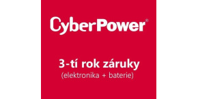 CyberPower 3. rok záruky pro UT1050EG-FR, UT1050EG