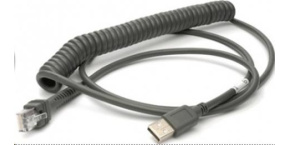 Honeywell Kabel USB pro MK-95x0 Voyager, MK-3780 Fusion, kroucený, černý.