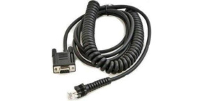 Datalogic kabel RS-232 PWR, 9P, Female, Coiled, 3.6 m, CAB-459