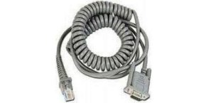 Datalogic RS232 kabel, kroucený