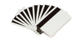 Zebra Plastic card, HiCo, 500pcs.