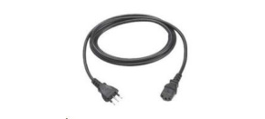 Zebra power cord, C13, EU