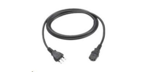 Zebra power cord, C13, EU