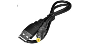 Virtuos napájecí redukce USB -> jack 5.5/2.1, 5V, 0,5 m