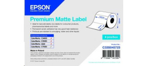 Epson label roll, normal paper, 102x76mm