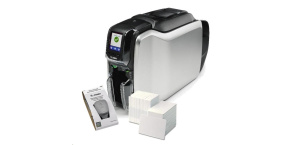 Zebra ZC300, 12 dots/mm (300 dpi), USB, Ethernet, display, CardStudio