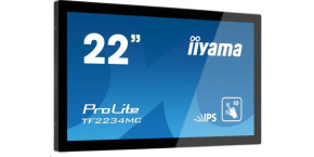 iiyama ProLite TF2234MC-B7X, 54.6cm (21.5''), Projected Capacitive, 10 TP, Full HD, black