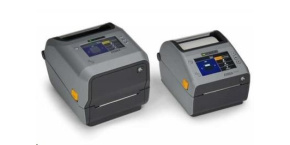 Zebra ZD621R, 12 dots/mm (300 dpi), cutter, disp., RTC, RFID, USB, USB Host, RS232, BT, Ethernet, Wi-Fi, grey