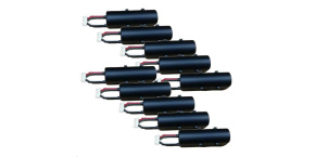 Zebra spare battery, pack of 10