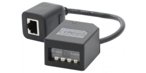 Newland 1D CCD Fixed Mounted Reader with 2 meter RS-232 extension cable and multi-plug adapter