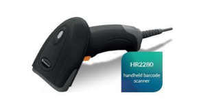 Newland HR22 Dorada II 1D/2D CMOS Scanner with 3m Coiled USB Cables & Foldable Smart Stand