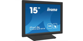 Iiyama dotykový monitor ProLite T15XX, 38.1 cm (15''), kit (USB), black