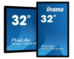 Iiyama ProLite TF3215MC-B2AG, 24/7, 80cm (31,5''), Projected Capacitive, Full HD, kit (USB), black