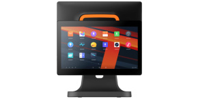 SUNMI T2s LITE, 39.6 cm (15,6''), Full HD, USB, RS232, BT, Ethernet, Wi-Fi, Android, black, orange