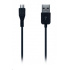 CONNECT IT Kabel microUSB (Samsung/HTC kompatibilní) 1m pro telefon, černý