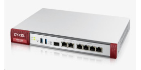 Zyxel USGFLEX200 firewall, 2x gigabit WAN, 4x gigabit LAN/DMZ, 1x SFP, 2x USB