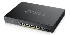 Zyxel XS1930-12HP 8-port Multi-Gigabit Smart Managed PoE Switch with 2 10GbE and 2 SFP+ Uplink, PoE 375W