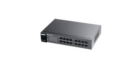 Zyxel GS1100-16 v3 16-port Gigabit Ethernet Switch, fanless