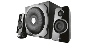 TRUST Reproduktory 2.1 Tytan Subwoofer Speaker Set -  black, černá