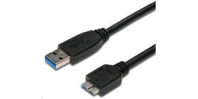 PREMIUMCORD Kabel USB 3.0 A - Micro B 0,5m, propojovací (M/M)