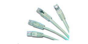 GEMBIRD kabel patchcord Cat5e stíněný FTP 2m, šedý