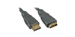 PREMIUMCORD Kabel prodlužovací HDMI - HDMI 3m, zlacené konektory