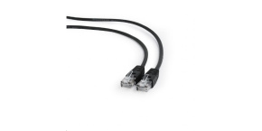 GEMBIRD kabel patchcord Cat5e UTP 0,25m, černý