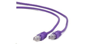 GEMBIRD kabel patchcord CAT6 stíněný FTP 0,5m, fialový