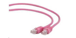 GEMBIRD kabel patchcord CAT6 stíněný FTP 3m,růžový