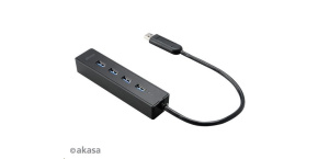 AKASA HUB USB Connect 4SX, 4x USB 3.0, externí