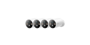 TP-Link Tapo C425 set 4x venkovní kamera C425 (4MP, 2K QHD, 1440p, IR 15m, WiFi, micro SD card, IP66)