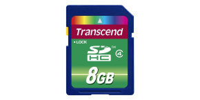 TRANSCEND SDHC karta 8GB Class 4