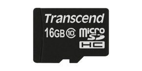 TRANSCEND MicroSDHC karta 32GB Class 10, bez adaptéru