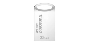 TRANSCEND Flash Disk 32GB JetFlash®710S, USB 3.0 (R:90/W:20 MB/s) stříbná