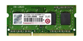 TRANSCEND SODIMM DDR3 4GB 1600MHz 256Mx8 2Rx8