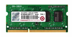 TRANSCEND SODIMM DDR3L 4GB 1600MHz 1Rx8 CL11