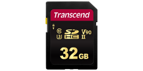 TRANSCEND SDHC karta 32GB 700S, UHS-II U3 Class 10 (R:285/W:180 MB/s)