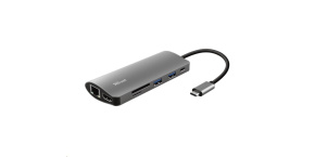 TRUST dokovací stanice DALYX, 7-in-1, USB-C, HDMI, 2x USB 1x USB-C, RJ-45 LAN