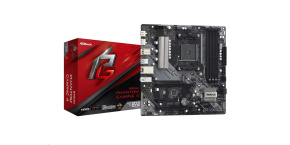 ASRock MB Sc AM4 B550M PHANTOM GAMING 4, AMD B550, 4xDDR4, 1xDP, 1xHDMI, mATX