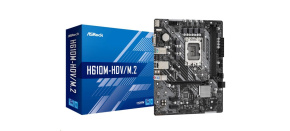 ASRock MB Sc LGA1700 H610M-HDV/M.2, Intel H610, 2xDDR4, 1xDP, 1xHDMI, 1xVGA, mATX