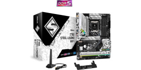 ASRock MB Sc LGA1700 Z790 STEEL LEGEND WIFI, Intel Z790, 4xDDR5, 1xDP, 1xHDMI, WI-FI