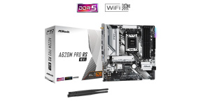 ASRock MB Sc AM5 A620M Pro RS WiFi, AMD A620, 4xDDR5, HDMI, DP