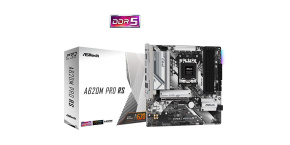 ASRock MB Sc AM5 A620M Pro RS, AMD A620, 4xDDR5, HDMI, DP