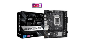 ASRock MB Sc LGA1700 H610M-H2/M.2 D5, Intel H610, 2xDDR5, 2xHDMI, mATX