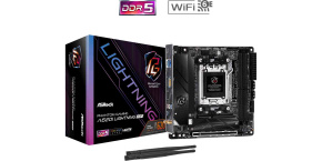 ASRock MB Sc AM5 A620I LIGHTNING WIFI, AMD A620, 2xDDR5, 1xHDMI, Mini-ITX