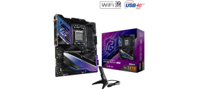 ASRock MB Sc AM5 X870E NOVA WIFI, AMD X870, 4xDDR5, 1xHDMI, 2xThunderbolt, WI-FI