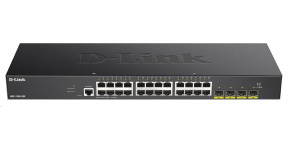 D-Link DGS-1250-28X 28-port Gigabit Smart Switch, 24x GbE, 4x SFP+